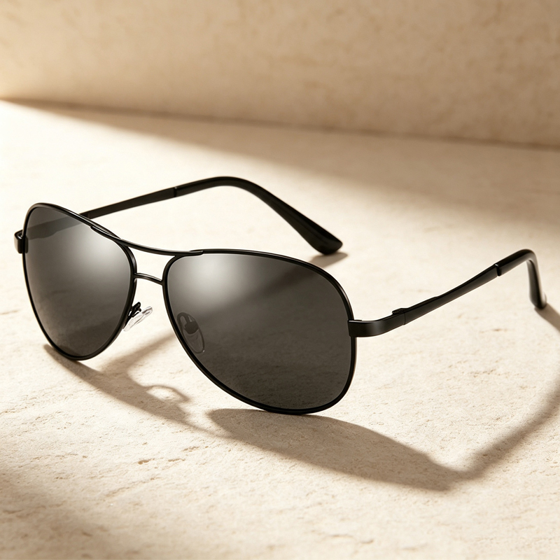 Sunglasses Aviator Polarized - Kacamata hitam terpolarisasi, kacamata hitam Pilot