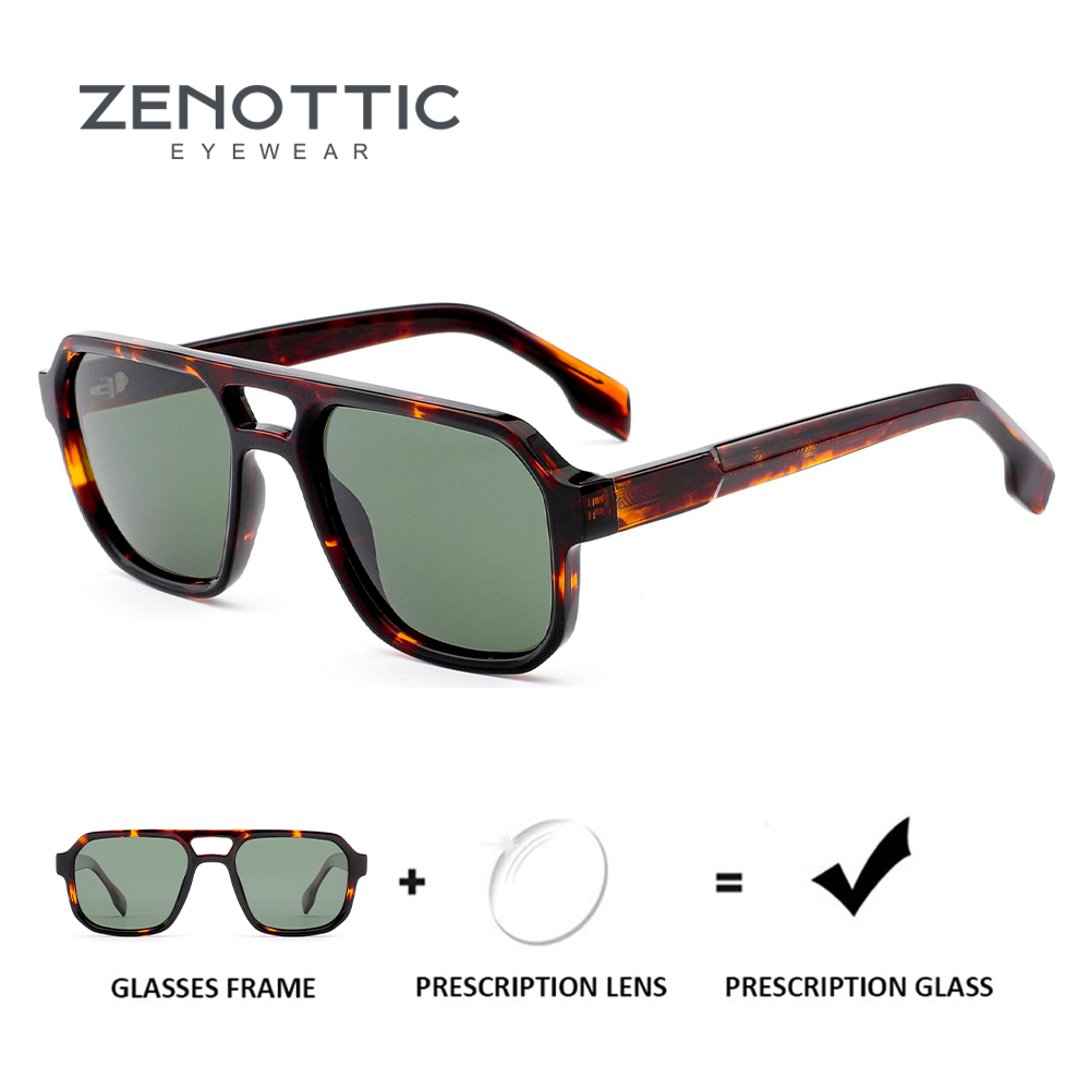Sunglasses Aviator Polarized - Kacamata Hitam Resep Penerbang Miopia Bergaya