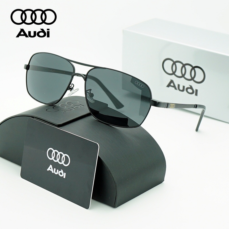 Kacamata Hitam Mewah AUDI Pola - Sunglasses Aviator Polarized ulasan dan harga