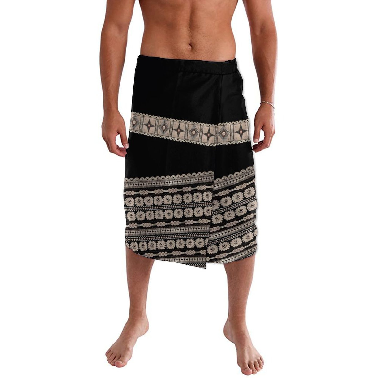 Mode Samoan cetakan polinesian - Sarong Men Wrap ulasan dan harga