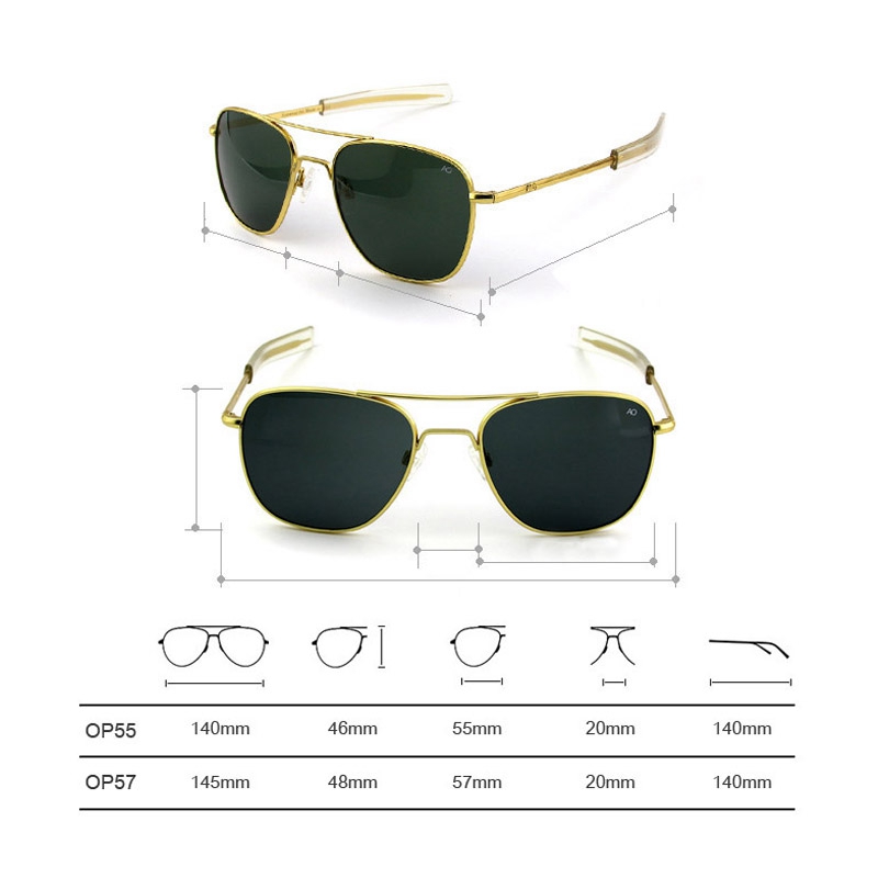 Kacamata Hitam AO Lensa Terpol - Sunglasses Aviator Polarized ulasan dan harga