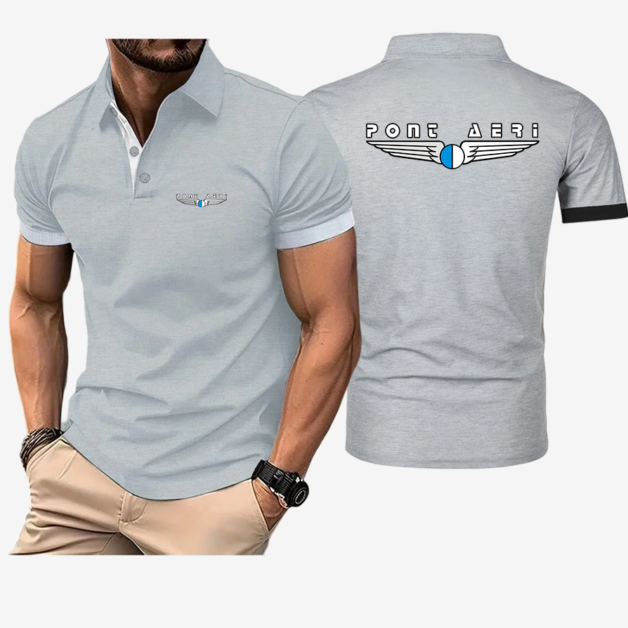 Kaos Polo Pria Basic Disco Log - Polo Shirt Pique ulasan dan harga
