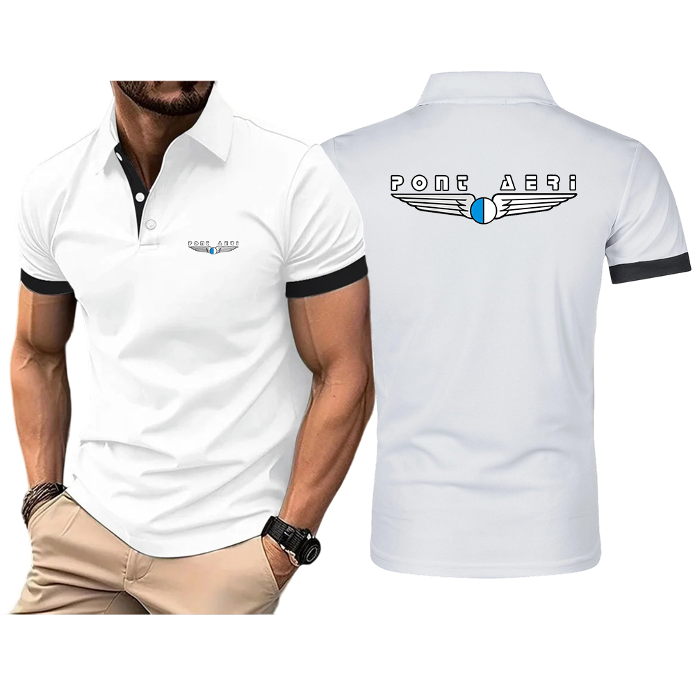 Kaos Polo Pria Basic Disco Log - Polo Shirt Pique ulasan dan harga