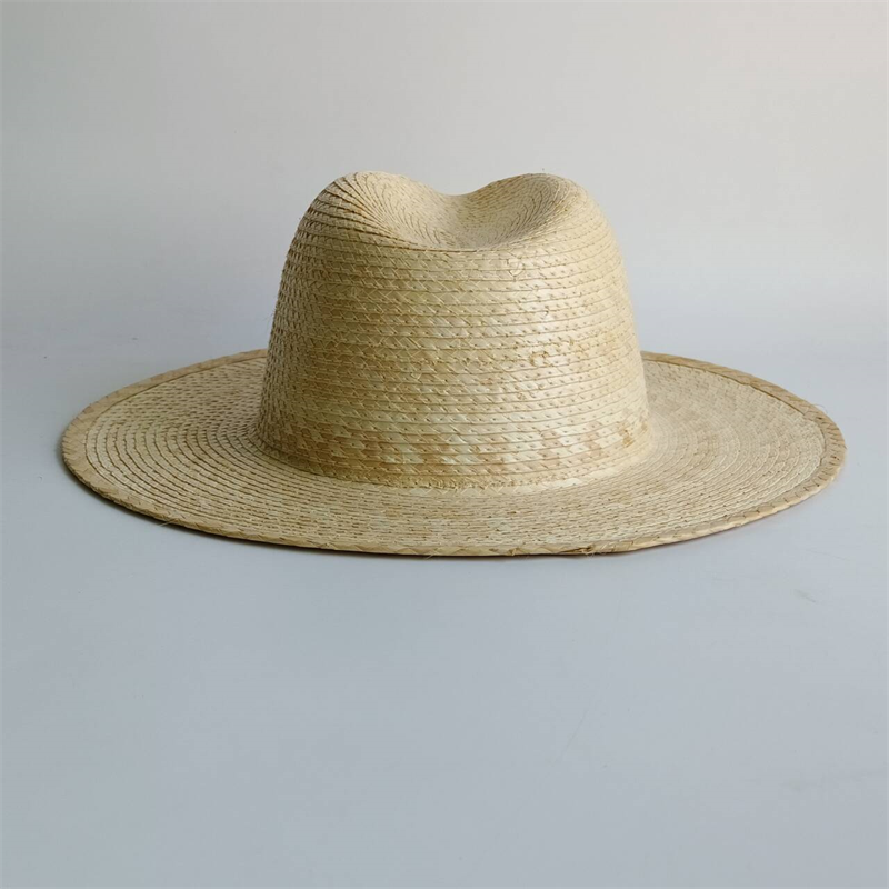 Topi jerami daun palem alami k - Bucket Hat Straw ulasan dan harga